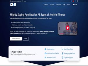 TheOneSpy Is the Best Hidden Spy App for Android