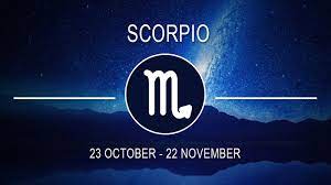 Scorpio (23 October – 22 November)