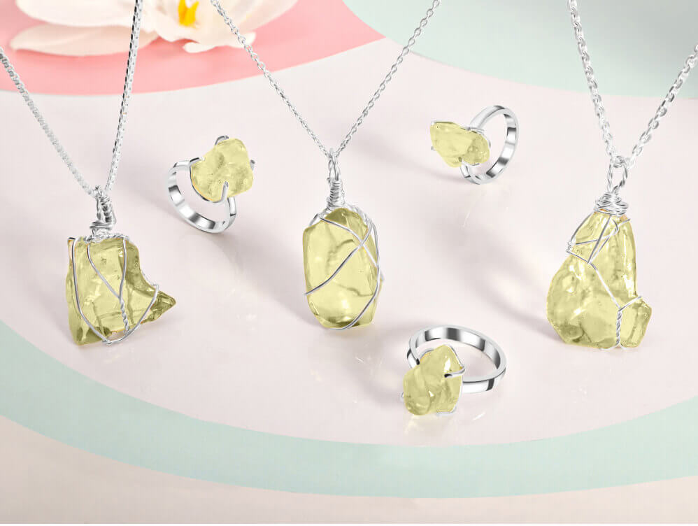 Libyan Desert Glass Jewelry Facts and Information
