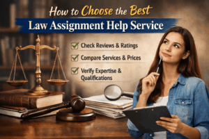 How to Choose the Best Law Assignment Help Service?