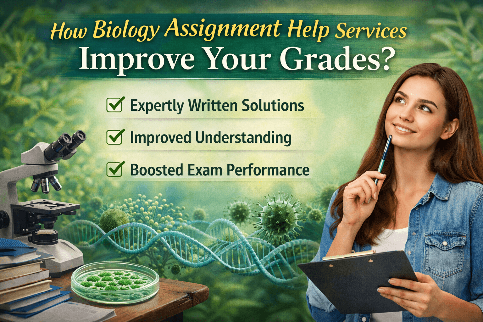 How Biology Assignment Help Services Improve Your Grades?