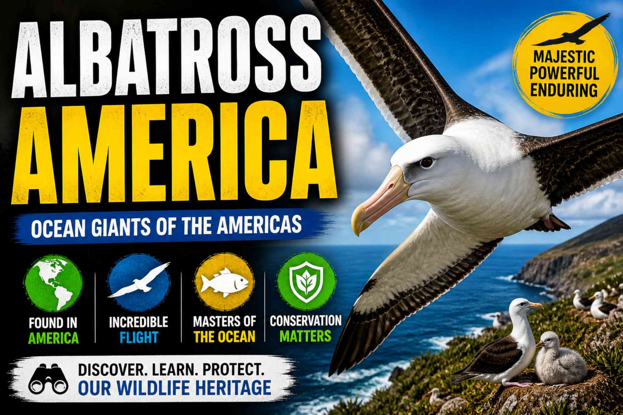 Albatross America: Species, Habitat, and Fascinating Facts About These Ocean Giants