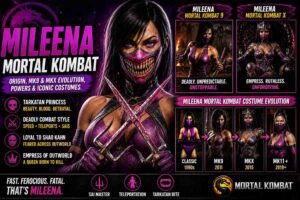 Mileena Mortal Kombat: Origin, MK9 & MKX Evolution, Powers, and Iconic Costumes