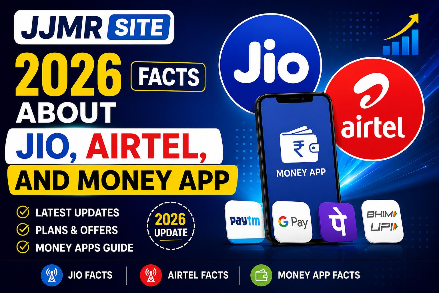 JJMR Site: 2026 Facts About Jio, Airtel, And Money App