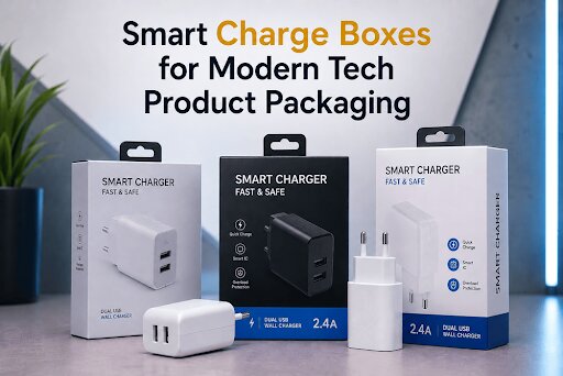 Smart Charger Boxes for Modern Tech Product Packaging